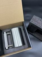 Haltères en acier inoxydable de 4 kg, 6 kg, 8 kg, 10 kg, 15 kg, en forme de tasse à eau, pour exercices à domicile, haltères lourds en forme de tasse à café