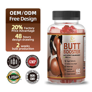 Gomas Duozi Natural Fashions para Aumento dos Glúteos Suplemento de Ervas para Aumentar o Tamanho do Bumbum e Estimular o Colágeno Doce para um Bumbum Maior - Product Image 1