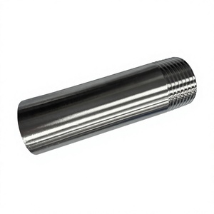 Nuevo TMH 304 - Conector de extensión de tubería marina de acero inoxidable pulido de rosca simple, resistente a la corrosión, 1/4'' - Product Image 1