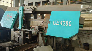 เครื่องตัดโลหะแบบไฮดรอลิก GB4228 แบบสองเสาแนวนอน สำหรับตัดเหล็กเส้น ท่อ และโปรไฟล์ ขนาด 280 มม. - Product Image 3