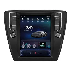 Xe <span class=keywords><strong>Android</strong></span> 12 đài phát thanh Player cho <span class=keywords><strong>Skoda</strong></span> Octavia 2016 2018 đa phương tiện Video GPS navigation cho Tesla phong cách màn hình thẳng đứng không có <span class=keywords><strong>DVD</strong></span> - Product Image 1