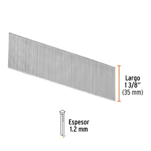 BOÎTE 1 Boîte de 5000 clous, calibre 18, 35 mm pour CLNE-18, TRUPER - Product Image 2