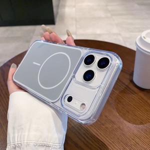 Ốp lưng trong suốt <span class=keywords><strong>TPU</strong></span> <span class=keywords><strong>PC</strong></span> từ tính cao cấp cho iPhone 17 Pro 17 Air, bảo vệ toàn diện - Product Image 2