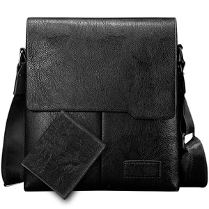 SG0399 borsa a tracolla da uomo in pelle PU tre colori con borsa lunga corta - Product Image 6