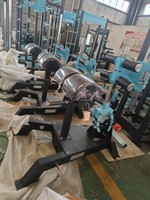 Haute qualité Commercial Gym Fitness Sport Équipement Glute Raise Banc Chaise Romaine Horizontale GLUTE/JAMBON DÉVELOPPEUR