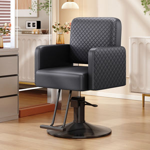 Fauteuil de Salon de Coiffure Professionnel à Rotation Réglable, Design Moderne et Simple, Vente en Gros - Product Image 4