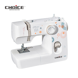 Machine à coudre domestique multifonction GC-590 avec 12 points intégrés, aiguille simple en métal, informatisée et haute vitesse - Product Image 2