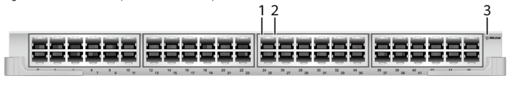 Доска интерфейса локальных сетей LE0DG48TFA00 HW 48-Port 10M/100M/Gigabit электрическая (FA RJ45)