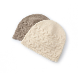 <span class=keywords><strong>Gorro</strong></span> de <span class=keywords><strong>Lana</strong></span> Merino <span class=keywords><strong>100</strong></span>, Tejido Trenzado Retro, para Invierno y Otoño, con Protección para las Orejas y Patrón Trenzado - Product Image 3
