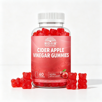 Gummies au vinaigre de cidre de pomme pour l'équilibre métabolique avec vitamines B6, B12, acide folique et racine de betterave – Marque privée