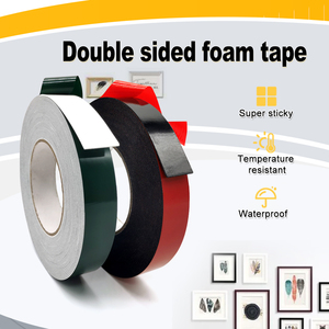 高粘着PEフォームテープ両面バナーヘミングテープ25mm*50m - Product Image 3