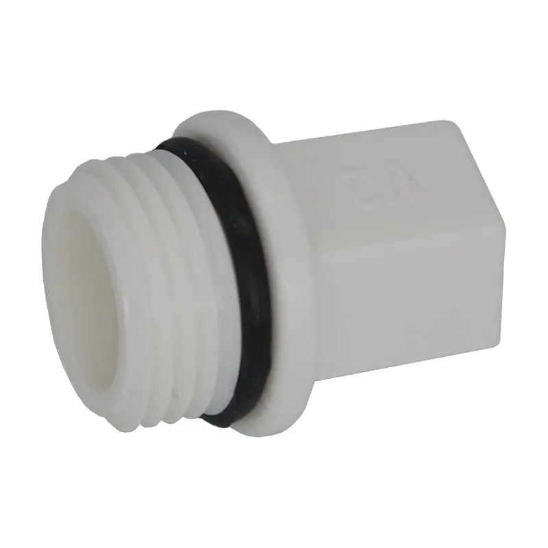 LK-207 Großhandel Außengewinde Plug 1/2 "3/4" Ppr Rohr verschraubungen Sanitär armaturen Namen Kunststoff Ppr Rohrs topfen