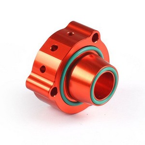 อะแดปเตอร์ฐานวาล์วเป่าลมแบบติดตั้งเพิ่มเติมสำหรับ TFSI 1.8 2.0 1.4 VW Seat Audi สีส้ม - Product Image 1