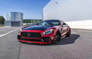 สปอยเลอร์กันชนหน้าแบบ PD รุ่นใหม่ที่ได้รับการอัพเกรดสำหรับ Mercedes-Benz AMG GT/GTS ชุดแต่งคาร์บอนไฟเบอร์แห้ง - Product Image 2