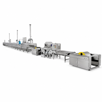 Machines de boulangerie pour biscuits et gâteaux en Chine, ligne de production de biscuits Oreo en Inde