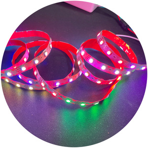Dc12v địa chỉ lập trình ma thuật pixel rgbic zigzag S Strip uốn cong RGB LED Strip cho thư kênh - Product Image 5