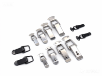 Loquet à levier réglable moderne en acier inoxydable avec fermoir pour boîte à outils, utilisation extérieure et en cuisine