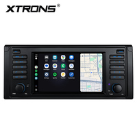 Système de navigation stéréo pour voiture Android 7 pouces Octa Core 64 Go pour BMW E39/E39 M5 avec écran IPS, égaliseur DSP, plusieurs interfaces utilisateur et CarPlay sans fil