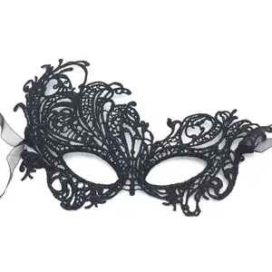 China Price Cheap Women Sexy Lace Eye Mask Party Masks For Masquerade Halloween Venetian Costumes Carnival Mask
