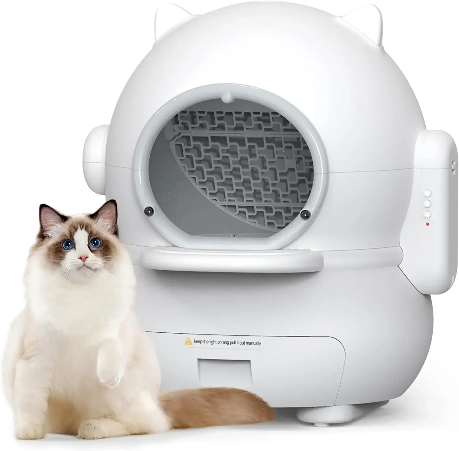 Self-Cleaning Cat Litter Box,Automatic Litter Box for Multiple of Cats with Intelligent system