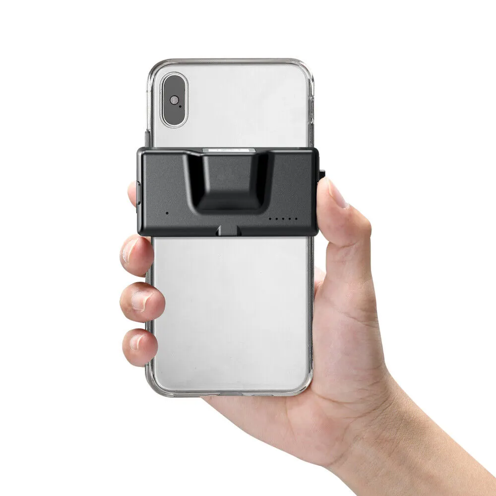 EVAWGIB 아이폰 Ios Andro 바코드 스캐너 전화에 부착 무선 휴대용 백 클립 바코드 리더 스캐너 스마트 폰 용 R70