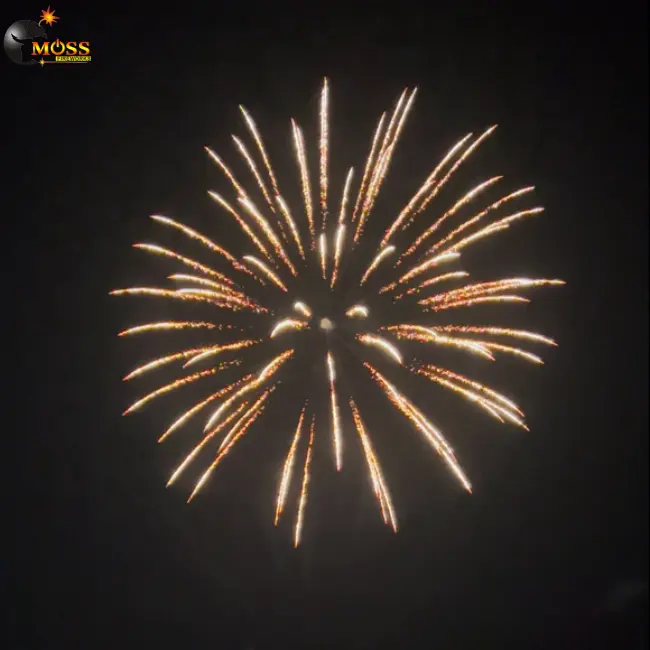 Conchas de fuegos artificiales 3 pulgadas brocado corona fuegos artificiales venta al por mayor pantalla Shell pirotecnia Año Nuevo petardos chinos