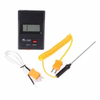 Termómetro e Higrómetro Digital LCD Tipo K TM-902C con Sensor de Termopar, Herramientas de Prueba, de -50 a 1300 Grados