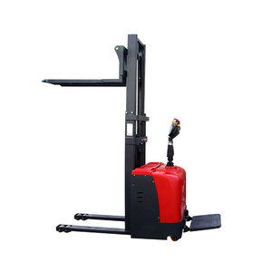 Carrello Elevatore Elettrico Uni-Silent 1.5T con Operatore a Terra, Altezza <span class=keywords><strong>5M</strong></span>, Batteria al Piombo-Acido, Stoccatore Elettrico per Magazzino CQD1550S - Product Image 2