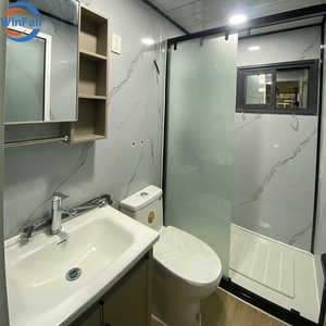 Casa Modular Prefabricada WinFair de 20 Pies, Casas Pequeñas Prefabricadas, Contenedor Económico con Dormitorio y Baño para Bungalow <span class=keywords><strong>en</strong></span> <span class=keywords><strong>la</strong></span> <span class=keywords><strong>Playa</strong></span> - Product Image 5