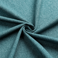 100% Polyester Lin Texture Rectangle Nappe en lin imperméable pour la fête de la salle à manger