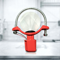 Tuyaux de lutte contre l'incendie durables en gros DN80 – Indicateur de débit d'eau à capteur monté sur selle pour la sécurité incendie