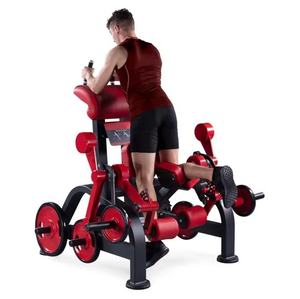 Máquina comercial de acero para flexiones de piernas en rodillas, entrenador de isquiotibiales de alta resistencia, para gimnasios profesionales y culturismo. - Product Image 2