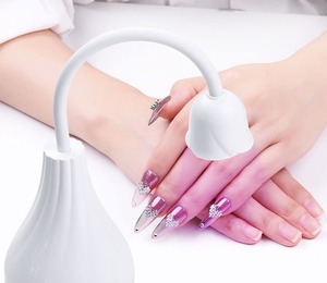 6 LED 360 Degree Touch Sensor Nail Lamp USB <b>Storage</b> Gel Polish Curing Light Manicure Salon Drying Nail Art Compact Dryer <b>Tool</b> - Product Image 5