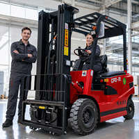 Nouvelle arrivée : chariot élévateur électrique de 2 tonnes avec système de diagnostic, hauteur de levage personnalisée pour les opérations d'entrepôt