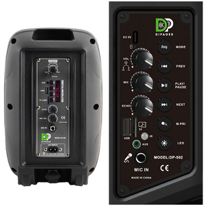 Altavoz Bluetooth Portátil DP-681 <span class=keywords><strong>de</strong></span> 10W con Doble Luz RGB y Comunicación USB <span class=keywords><strong>para</strong></span> Fiestas en Casa, Campamentos y Actividades al Aire Libre - Product Image 5