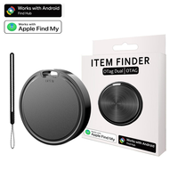 Traceur GPS intelligent double système avec suivi en temps réel et batterie d'un an |   pour Activé |   Compatible Android/iOS |   Mini pour