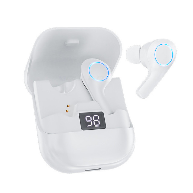 Waterproof Blue Tooth 5.0 Wireless Earbuds with Wireless Charging Case