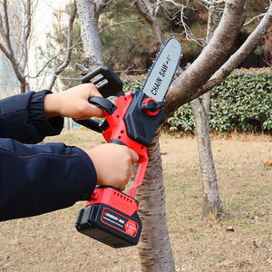 Mini tronçonneuse sans fil de 8 pouces, tronçonneuse électrique portative à batterie pour l'élagage des arbres - Product Image 4
