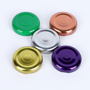 Capsules métalliques de haute qualité 38mm 43mm 48mm 53mm 58mm 63mm 70mm 82mm 89mm en fer blanc à visser pour bocaux de conserve - Product Image 1