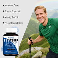 Docteat L-arginine L-citrulline Complément Alimentaire Vitalité Capsules Soutient la Performance Vasculaire, l'Exercice, la Musculation et l'Énergie