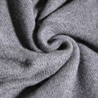 Pull en cachemire à capuche gris pour femmes de qualité supérieure Style classique Logo avant Saison d'hiver Coupe ample provenant de Mongolie