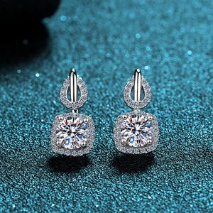Wholesale Jewelry <b>Stud</b> <b>Earrings</b> With Gra Certificate Diamonds Moissanite Sparkling Wedding <b>Earrings</b> 925 <b>Sterling</b> <b>Silver</b> - Product Image 3