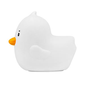 Animais Led Warm <span class=keywords><strong>Duck</strong></span> Night Light Berçário Cute Child Desk Cartoon Recarregável Quarto Cordless Silicon Night Light para Crianças - Product Image 2