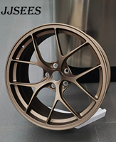 JJSEES Jantes forgées de luxe sur mesure en une seule pièce 18 20 21 22 24 pouces 5x114.3 5x112 5x130 pour RR benz bmw audi