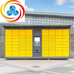 Casillero de Paquetería Automatizado Impermeable para Exteriores, Sistema Inteligente de Entrega de Paquetes Metálico, Casillero de Paquetería Inteligente de Autoservicio - Product Image 4