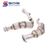 Convertisseur catalytique à trois voies SQS OEM/ODM de haute qualité en acier inoxydable Euro 3-6, montage direct pour Land Rover Range Rover 5.0T Sport