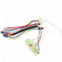 Rangkaian Kabel Kustom Lengkap dengan Papan PCB Terpasang Solder & Terminal Ganda untuk Sistem Kontrol Peralatan Pemanas