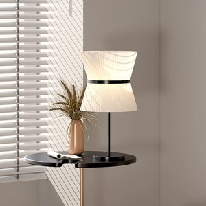 Nordic Style Modern Minimalist Fabric Decorative Table Lamp for Living Room Sofa Bedroom Hotel <b>Study</b> Guesthouse - Product Image 2