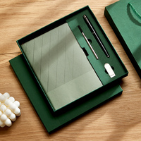 Coffrets Cadeaux D'Entreprise En Gros en Cuir Personnalisables, Carnets de Luxe A5, Boîte Cadeau Avec Stylo et Clé USB