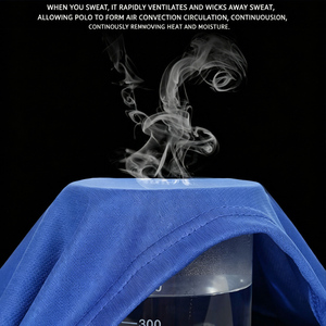 Camiseta <span class=keywords><strong>Polo</strong></span> Jacquard de Secado Rápido de 180g con Logotipo Personalizado, Ropa Deportiva de Tenis, Uniforme para Personal de Hostelería y Baristas, para Exteriores - Product Image 5